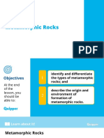 Earth and Life Science SHS 6.4 Metamorphic Rocks