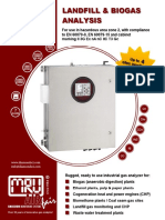 SWG 100 BIO EX - Stationary Biogas Analyzer