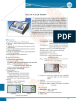 Testing Instrument: Digitized Semiconductor Curve Tracer