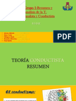 GRUPO 1-Teoría Psicoanalista y Conductista-Resumen