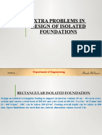 6.1 - Extra Problems For Isolated Foundations To BS8110