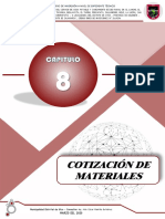 Cotizaciones de Materiales