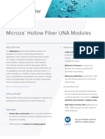 Pall Water - Membranes and Modules - Microza UNA Microfiltration Modules