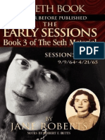 The Early Sessions Book 3 of The Seth Material by Jane Roberts