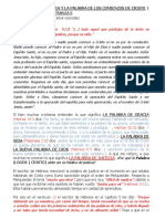 E9 - La Palabra de Justicia y La Palabra de Los Comienzos de Cristo