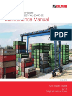 RTG E-One - Manual de Manutenção 41300-41303 (EN)