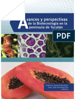 Avance y Perspectivas de La Biotecnología en Yucatán 2018