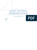 Right To LEGAL Representation