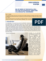 Teleworking Psychosocial Risk Factors MSDs Implications