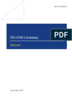 B. FIG Analyst Training - Partie I