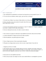 Especialidade de Asseio e Cortesia Cristã