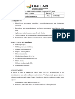 Relatório 6 Fenomenos Eletromagneticos