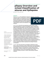 Epilepsy Overview and Revised Classification of Seizures and Epilepsies