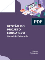 Gestão Do Projeto Educativo: Manual de Elaboração