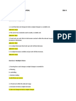 Andrea Florence G. Vidal Bsa 4 Acctg 16: Exercise 2: Multiple Choice