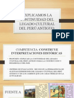 Explicamos La Continuidad Del Legado Cultural Del Perú