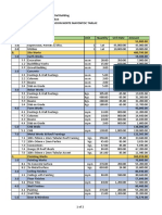 Bill of Quantities