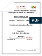 Nepomuceno Martínez Yael (Cuestionario de Autoevaluación)