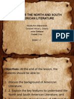 Module 15 The North and South American Literature