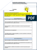 Actividad No. 7 Generacion de Ideas Negocios