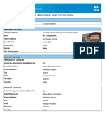 Tcs Employment Application Form