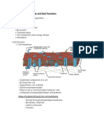 Module 3 - Cell Structure and Functions