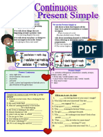 Present Continuous or Present Simple Grammar Drills 24365