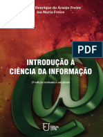 Introdução A Ciência Da Informação - Gustavo Henrique de Araújo Freire e Isa Maria Freire