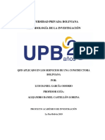 QFD Aplicado A Los Servicios de Una Cons