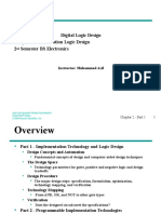 Digital Logic Design Chapter 3: Combination Logic Design 2 Semester BS Electronics