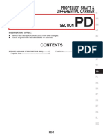 Propeller Shaft & Differential Carrier: Modification Notice