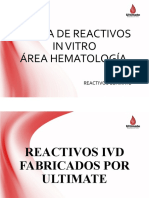 PRESENTACIO - N REACTIVOS ULTIMATE para Distribuidores