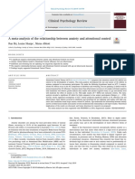 Shi2019 - A Meta-Analysis of The Relationship Between Anxiety and Attentional Control