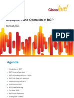 TECRST-2310 Deployment and Operation of BGP