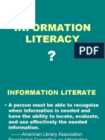 Lesson 3 Ppt-Information Literacy Education