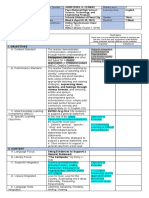 Citing Evidences Detailed Lesson Plan For Synchronous Online Class