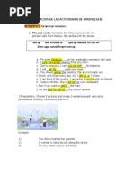 Actividad # 1 Guia # 4 Ingles