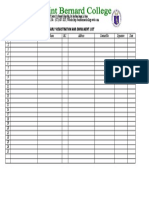 Early Registratin Enrolment List SBC SY2021-2022