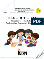 Computer System Servicng NC II Quarter 1 (Week 42 Activity) of Liloy National High School