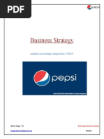 Business Strategy & Analysis - Pepsi