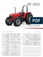 Folleto Tractor MF 2600