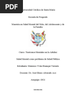 Salud Mental Como Problema de Salud Publica