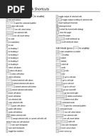 N - Jupyter Notebook Shortcuts and Python Functions