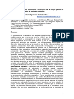 Agramonte - Impacto Sexual Psicosocial y Quirúrgico de La Cirugía Genital