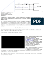 Diodo Configuración Doblador de Voltaje