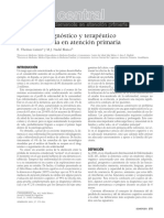 Tema Central: Abordaje Diagnóstico y Terapéutico de La Demencia en Atención Primaria