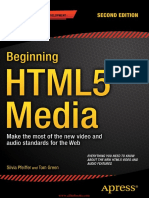 Beginning HTML5 Media Make The Most of The New Video and Audio Standards For The Web 2nd Edition