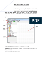 LAB 1 - : Introduction To Logisim: Quick Overview