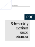 Sobre Verdad y Mentira en Sentido Extramoral