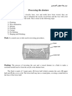 Processing The Denture